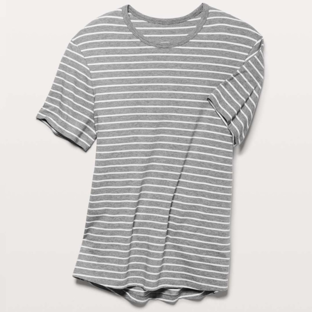 Striped Lululemon 5 Year Basic T-Shirt
